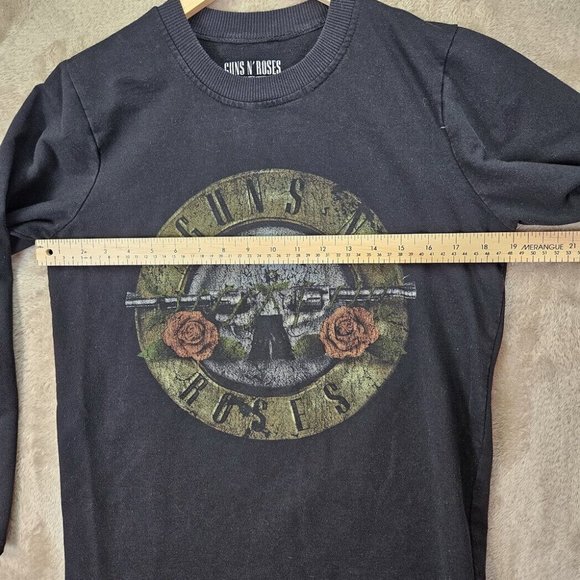 Guns N' Roses Official 2017 Long Sleeve Graphic Shirt Rock Band Women's Size M - Picture 3 of 10
